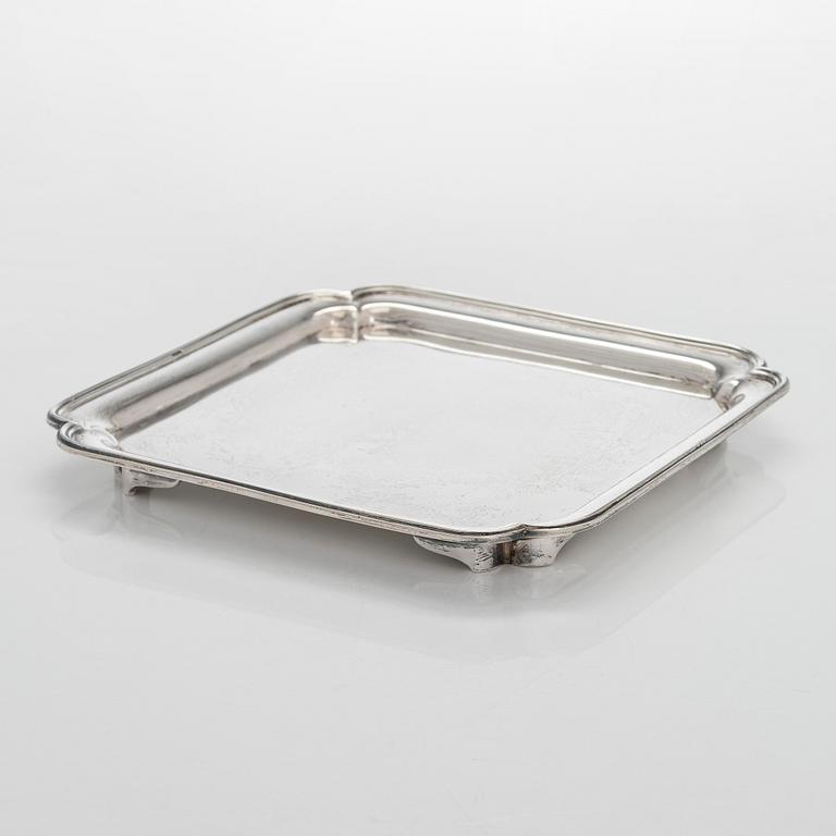 Salver, sterlingsilver, Jay, Richard Attenborough Co Ltd, London 1930.