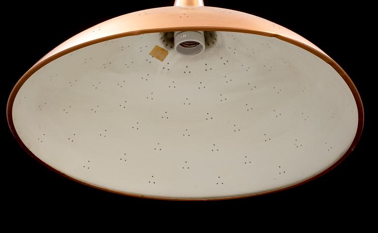 PAAVO TYNELL, an attributed ceiling lamp, "J1965", probably produced on licens by AWF (Arnold Wiigs Fabrikker) Norway.