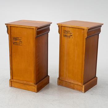 A pair of bedside tables, Grange, France, late 20th century.