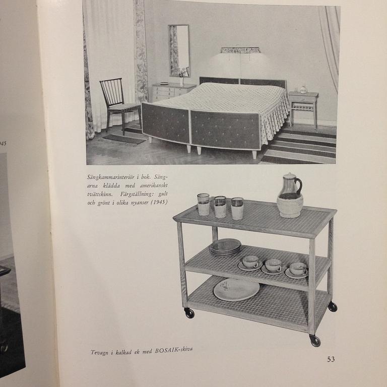 A TEA TROLLEY BY OTTO SCHULZ, AB BOET, GOTHENBURG, 1940´s.