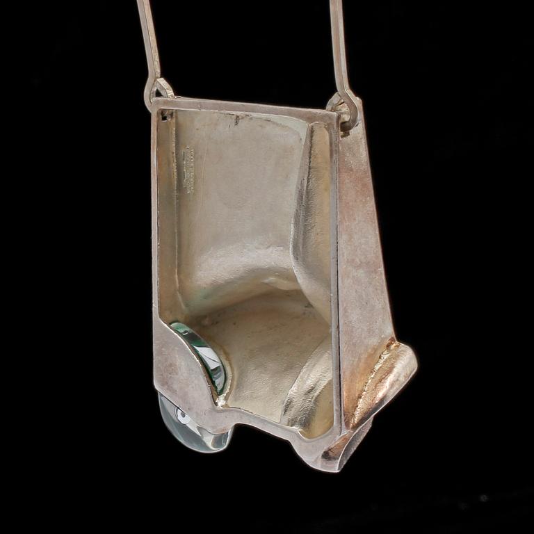 HÄNGSMYCKE, sterlingsilver, Björn Weckström, Lapponia, Finland, 1970.