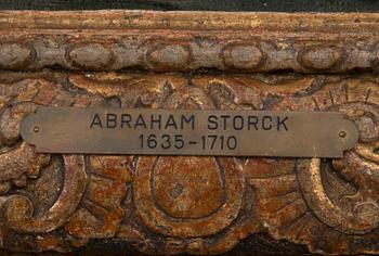 Abraham Storck Hans krets, HAMNBILD.