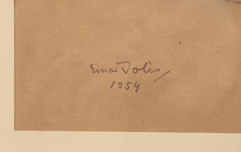 Einar Jolin, Study of a model.