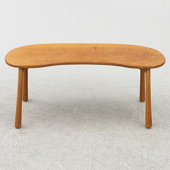 Josef Frank, stool model B1034, "The Milk Stool", Svenskt Tenn, after 1985.