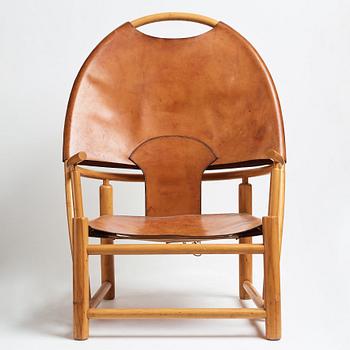 Werther Toffolino & Piero Palange, a "Hoop" easy chair for Germa, Italy 1970's.