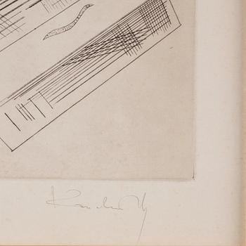 Wassily Kandinsky, "Zweite Radierung für die Editions Cahiers d'Art".