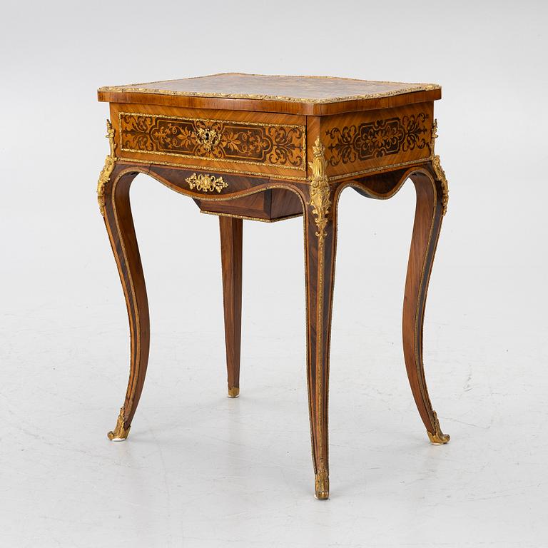 Sewing table, Louis XV style, early 20th century.