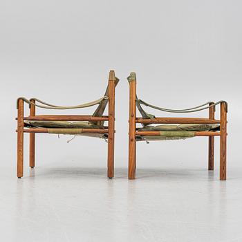Arne Norell, a pair of 'Sirocco' chairs, Norell Möbel AB, 1960's/70's.