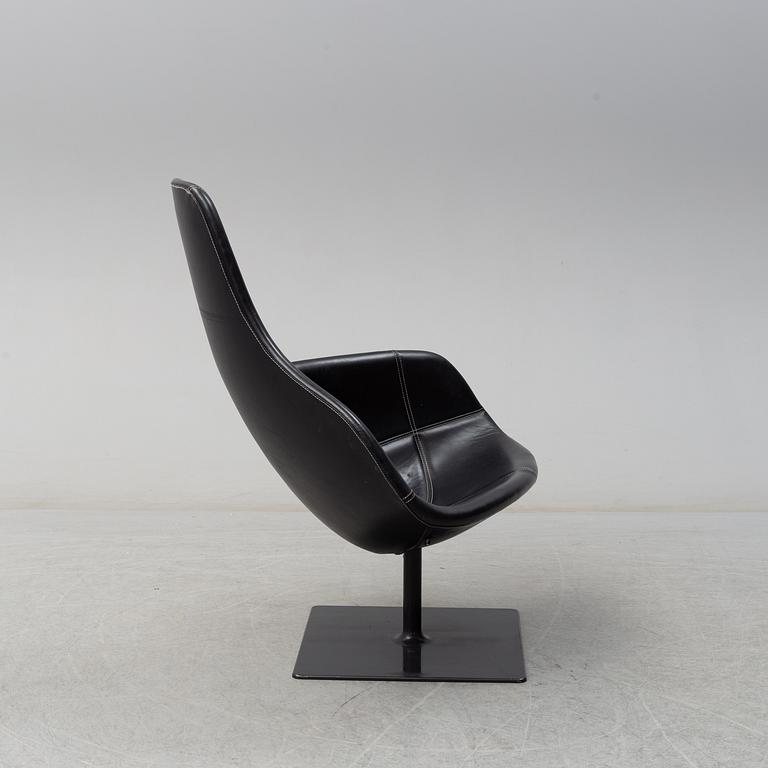 PATRICIA URQUIOLA, a 'Fjord' easy chair from Moroso, Italy. 21st Century.