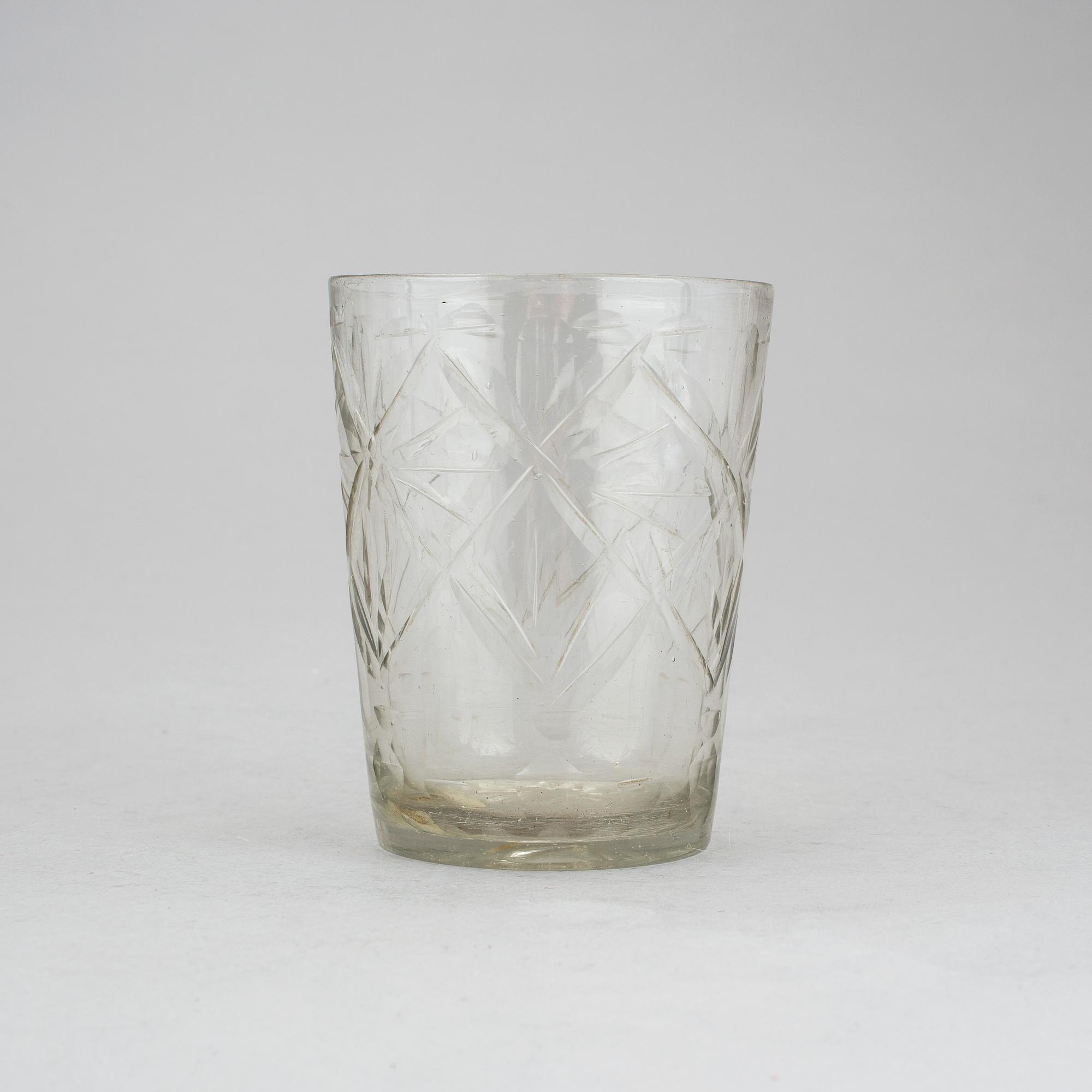 GLAS, barock, 1700-tal.