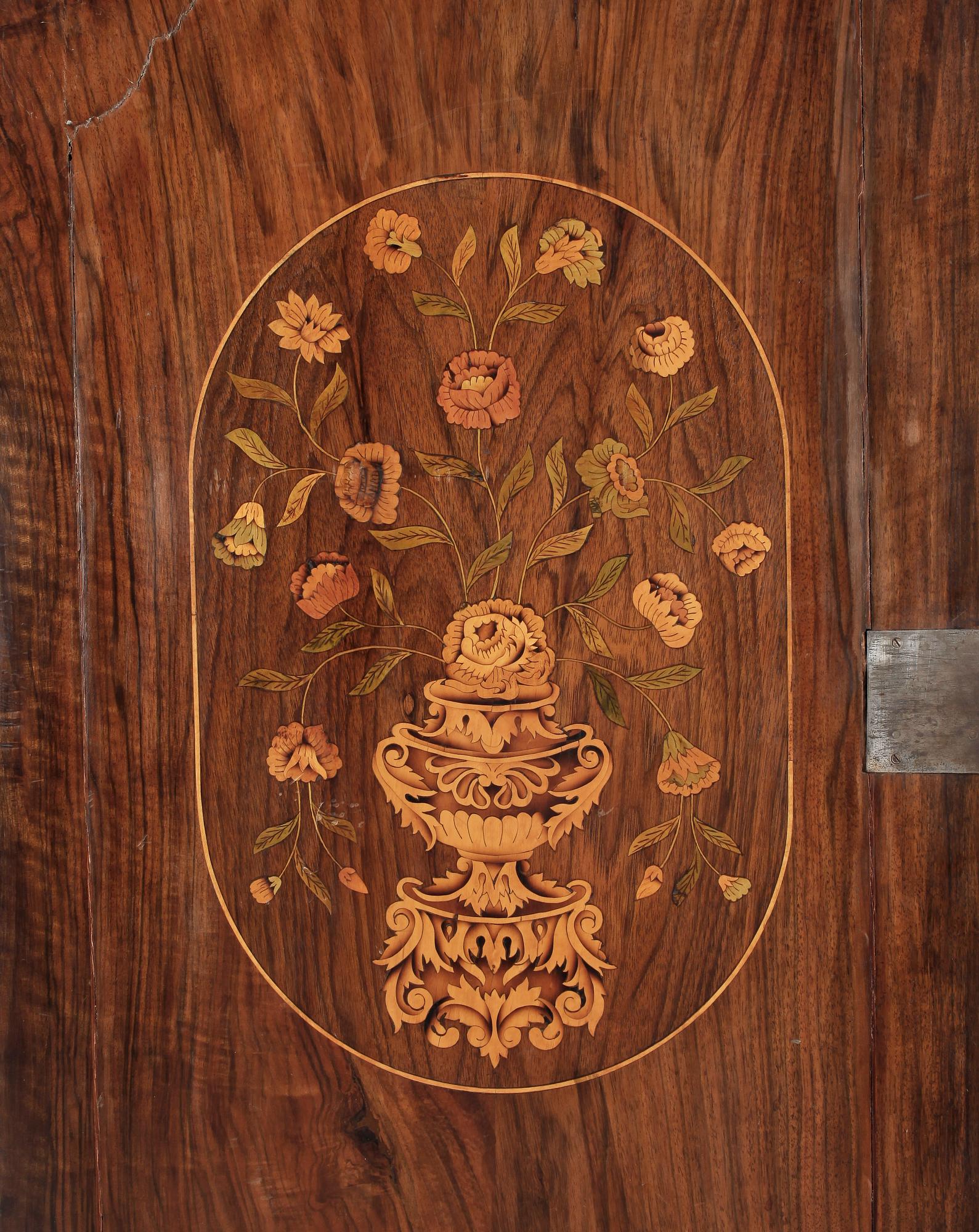 SKÅP, barock, Holland, 1700/1800-tal.