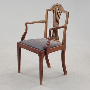 KARMSTOL, engelsk stil, 1900-tal.