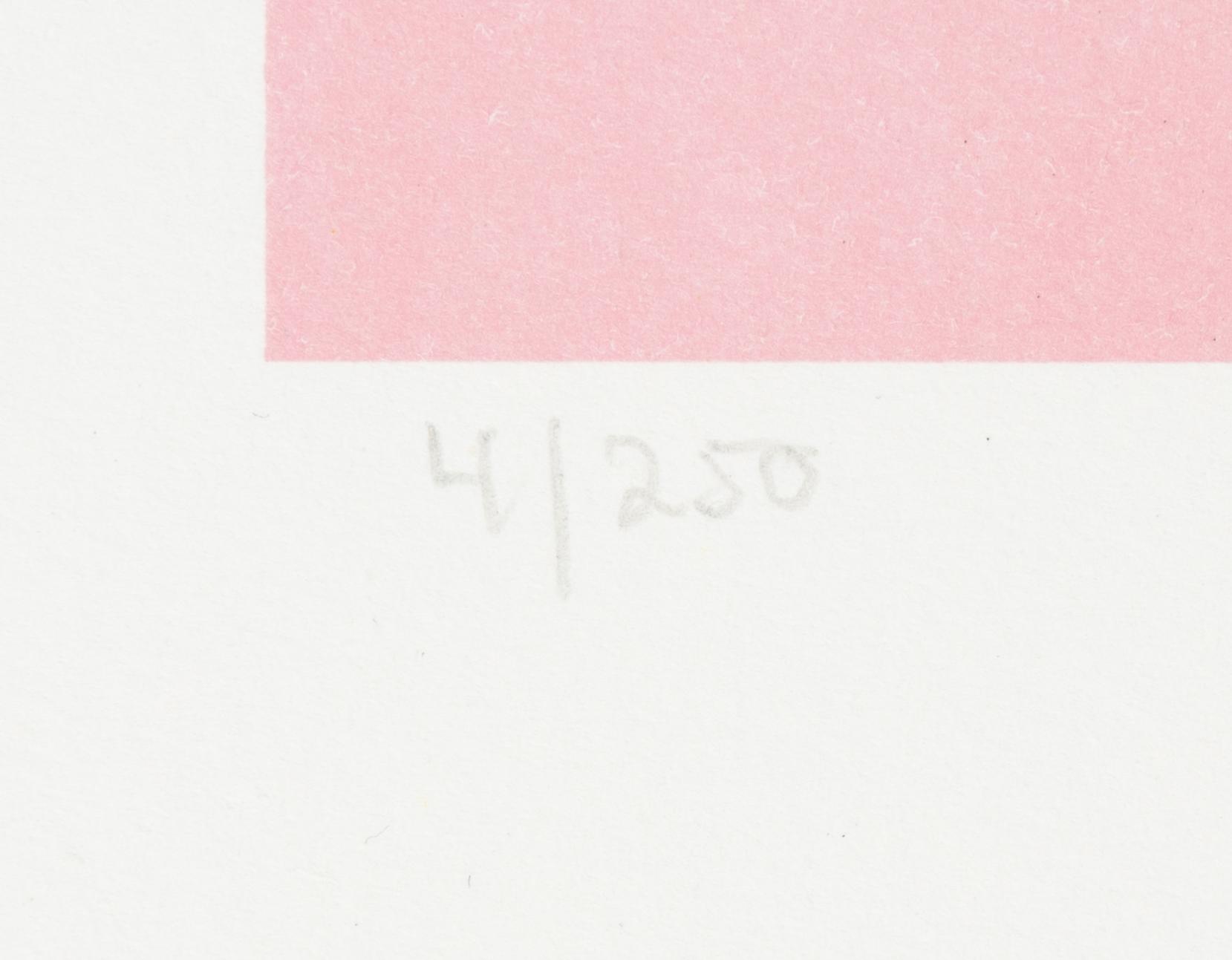 Carl Johan De Geer, lithograph in colours, 2019/20, signed 4/250.