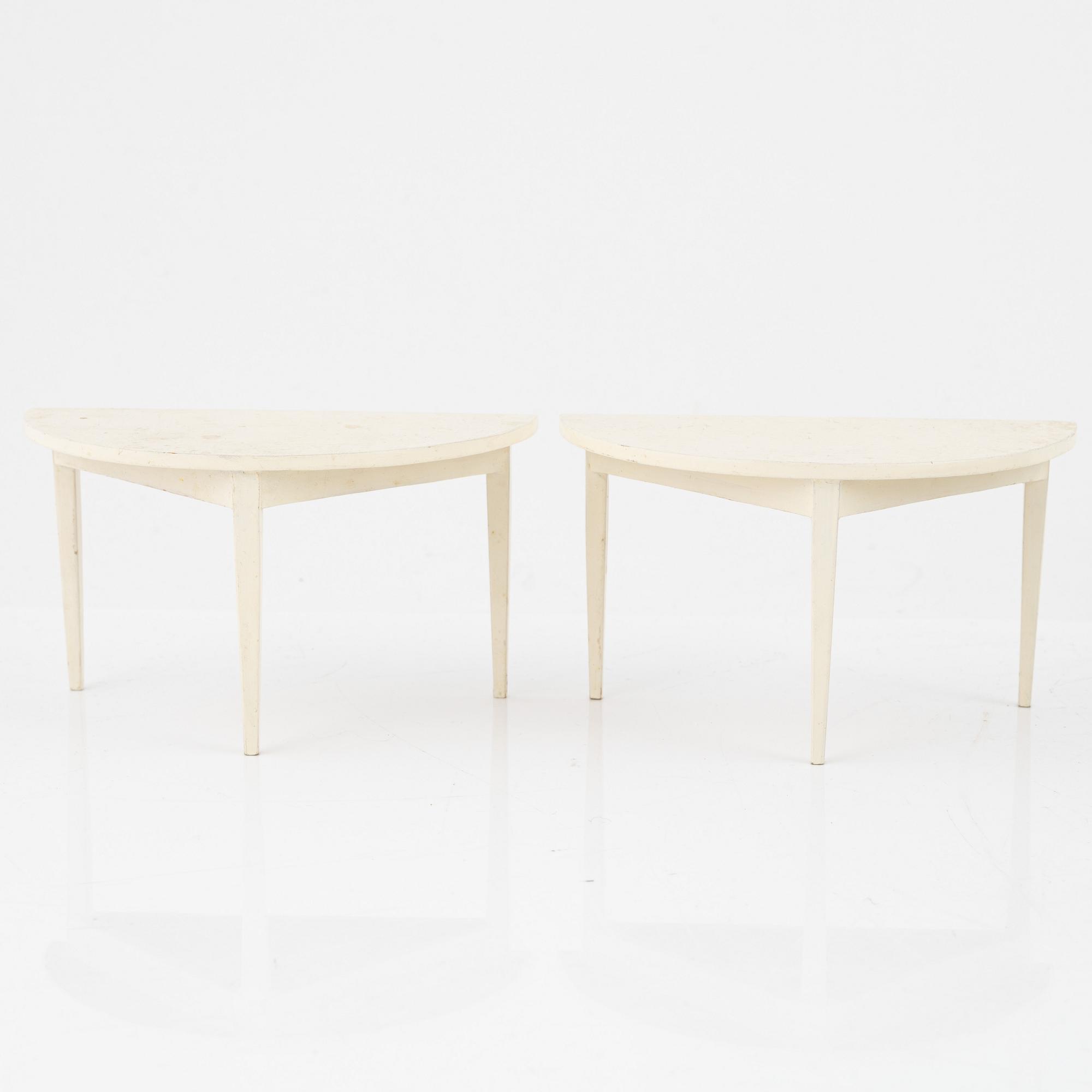 A lot of 14 pieces of doll house furniture by Nolbyn Värmländskt hantverk, 20th century.