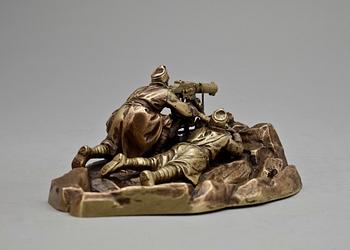 PENNFAT/BORDSDEKORATION, mässing, 1900-talets början.