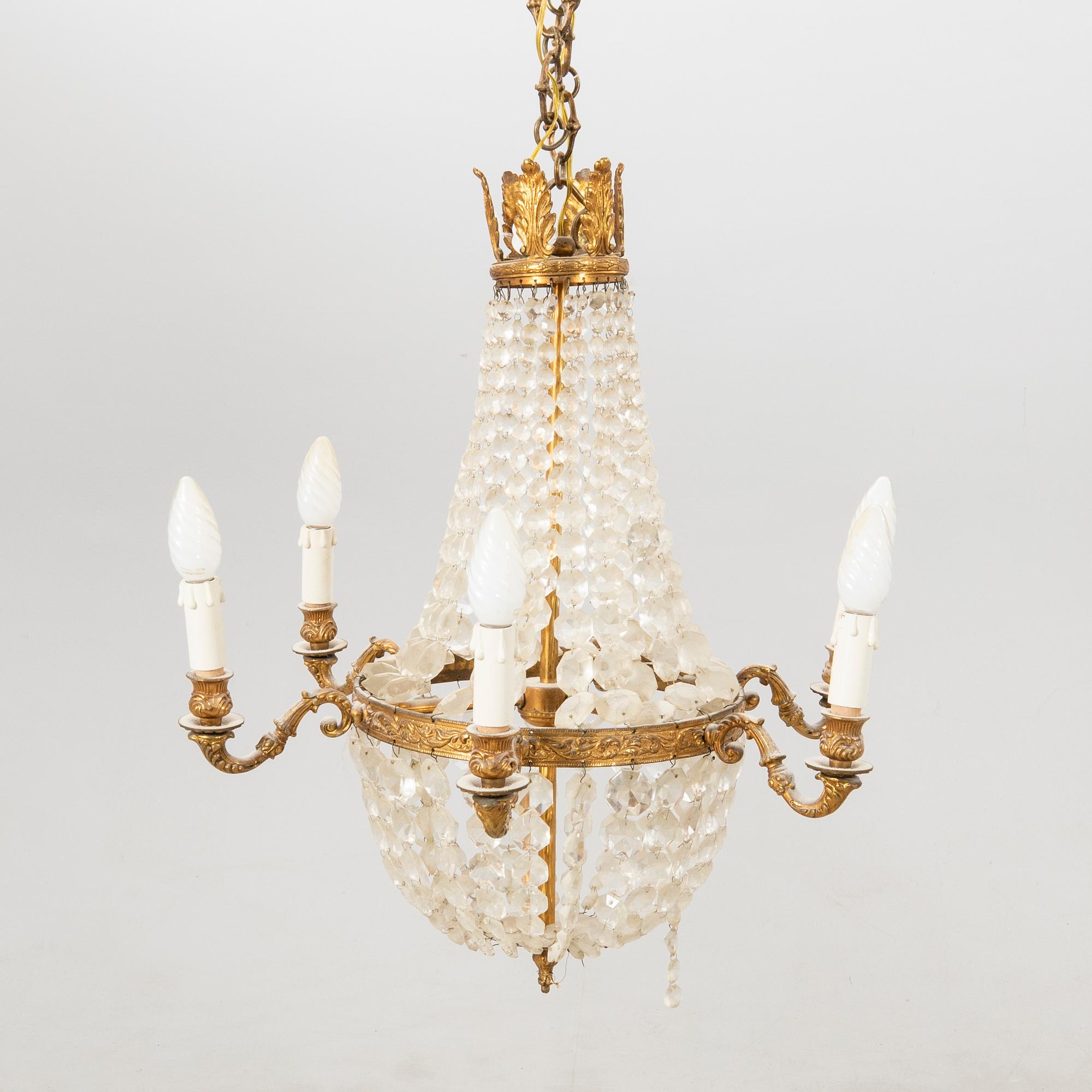 Takkrona Empire-stil 1900-talets första hälft.