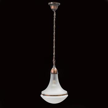 A PETER BEHRENS "LUZETTE" CEILING LAMP, AEG first half of 20th century.