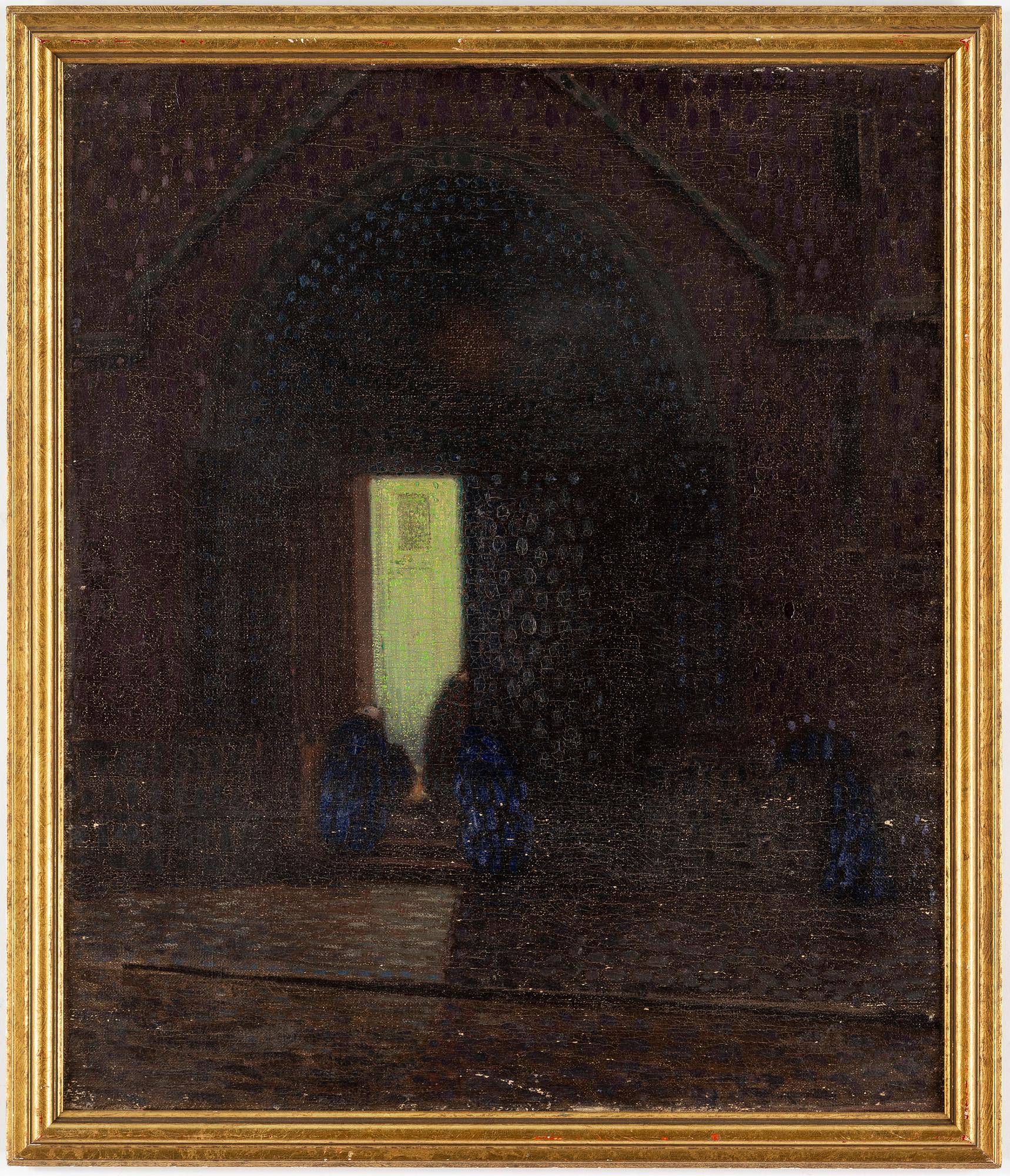 PELLE SWEDLUND, oil on canvas, signed.