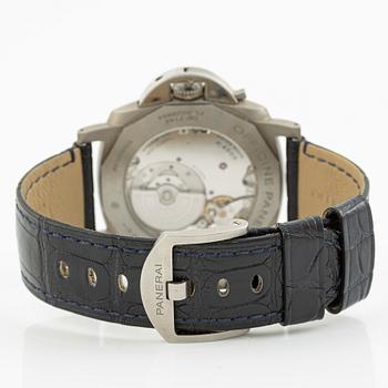 Panerai, Luminor Due, "Titanium", wristwatch, 45 mm.