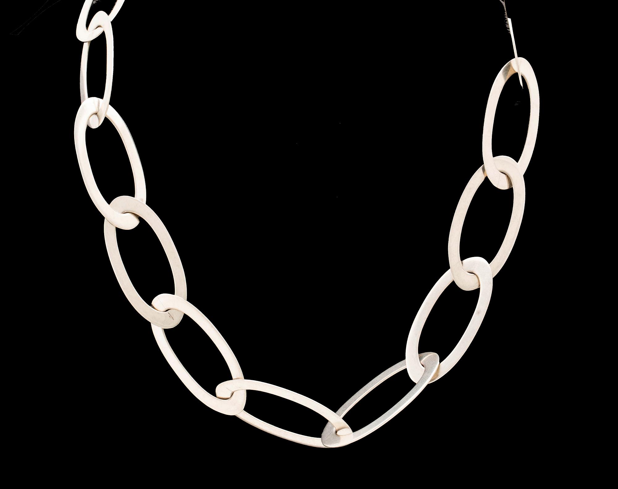 A Kristin Urup silver necklace later part of the 20th century.