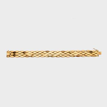 Bracelet 18K gold Vicenza Italy.