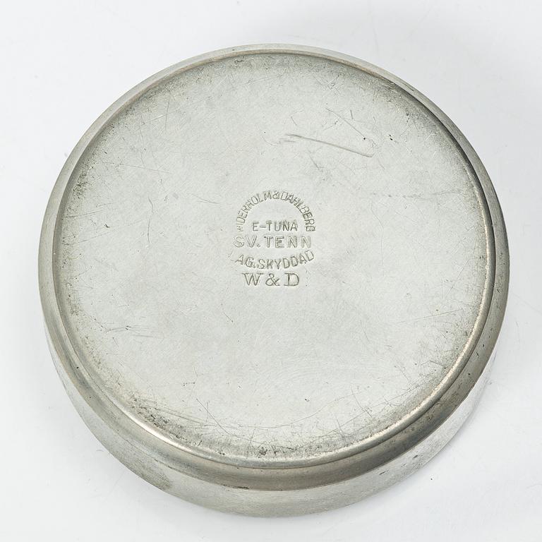 An 'Originell' box for cufflinks, Widerholm & Dahlberg, Eskilstuna, 1930's/40's.