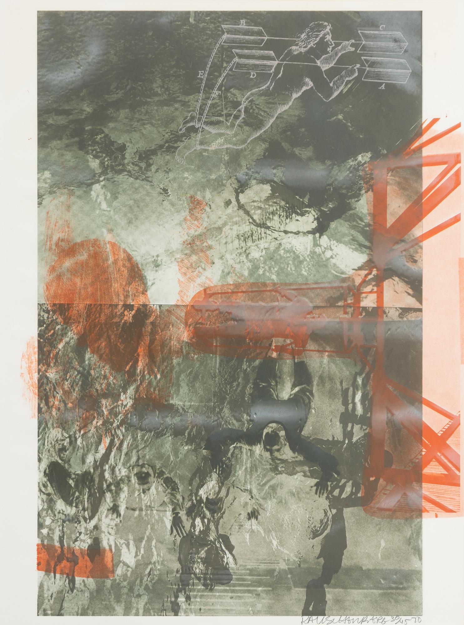 Robert Rauschenberg, "Bait (Stoned Moon)".