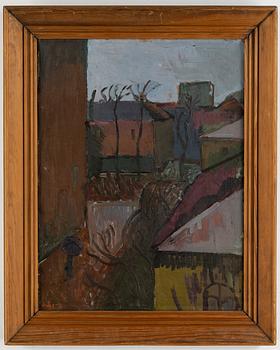 Alf Lindberg, oil on canvas, signed and dated -41,