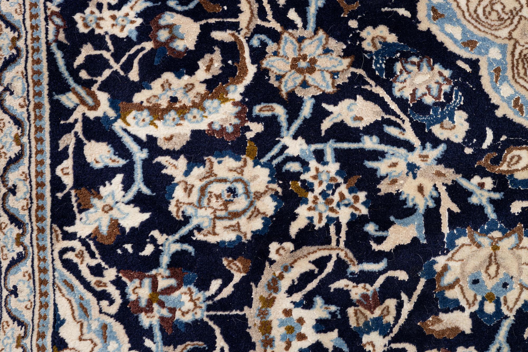 Carpet, Keshan, approx. 395 x 295 cm.