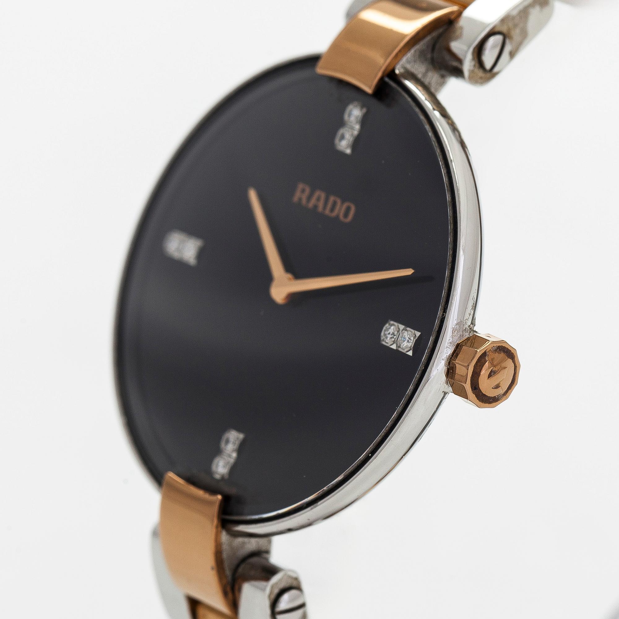Rado, Coupole, wristwatch, 33 mm.