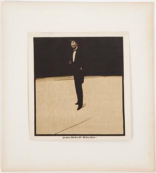 William Nicholson, portfolio with 12 woodcuts. Dated 1899.