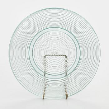 Aino Aalto, tallrik, modell 4146, för Karhula Glasbruk, i produktion 1937-1938.
