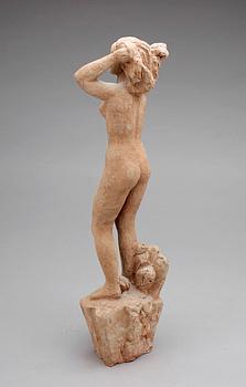 AXEL WALLENBERG, skulptur, terrakotta, sign o dat 1945.