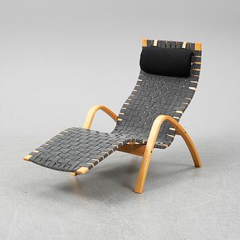 A 1990's birch 'Axstad' lounge chair by Kim Samson for IKEA.