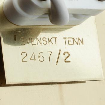 BORDSLAMPA, mässing, modell 2467/2, Josef Frank, Firma Svenskt Tenn.