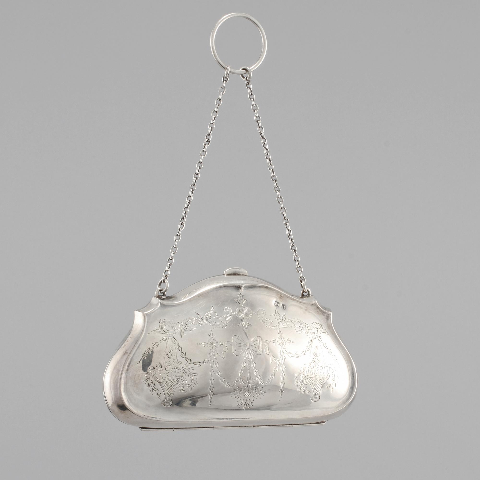 PORTMONNÄ, silver, Boots Pure Drug Company, England, 1919.