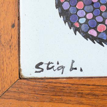 STIG LINDBERG, board, Gustavsberg, 1900-talets mitt.