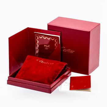 Cartier, bordsur / väckarklocka, 90 x 74 mm.