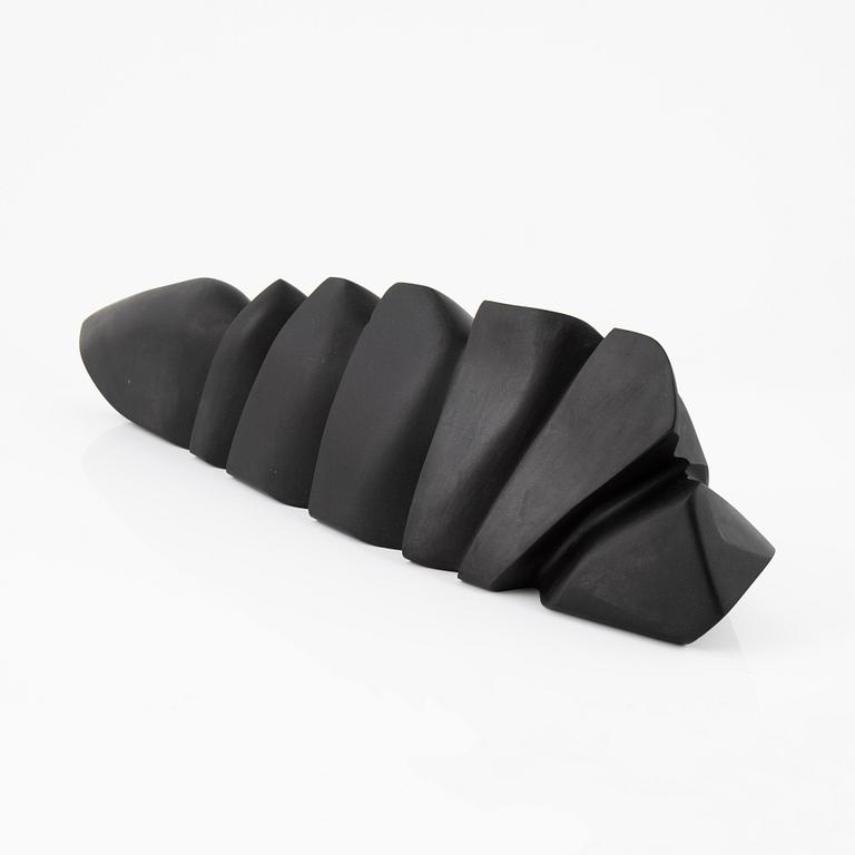 Björn Selder, sculpture, unsigned, diabase.