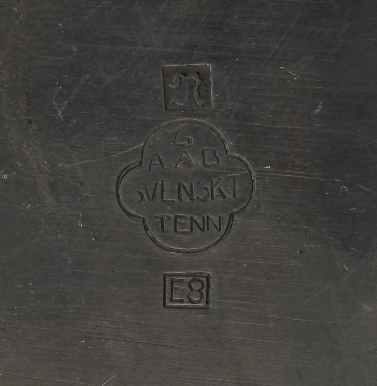 SOCKERSKRIN, tenn. GAB 1931.