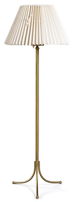 A Josef Frank brass floor lamp, Svenskt Tenn, model 2326.