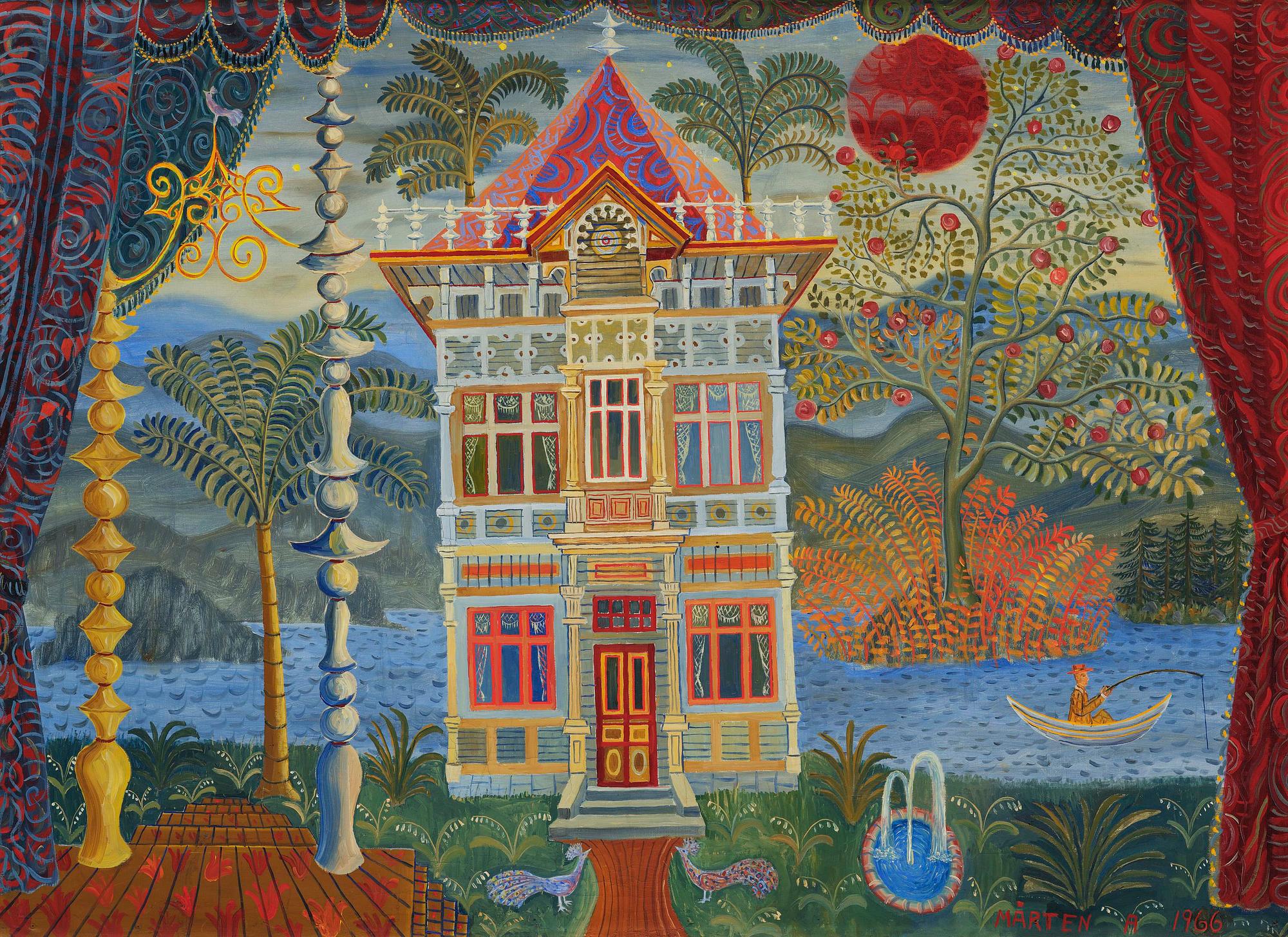 Mårten Andersson, Drömsk vy med fiskare.