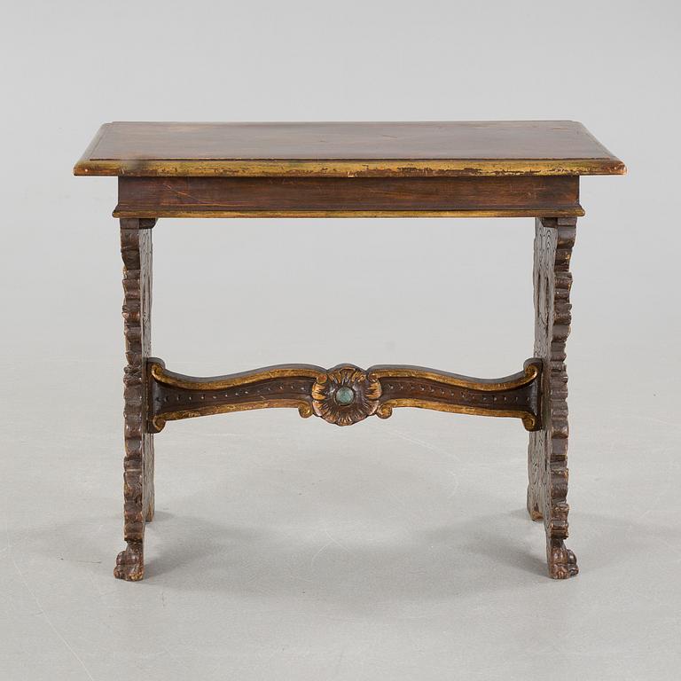 A baroque style coffee table, first half of the 20th century.