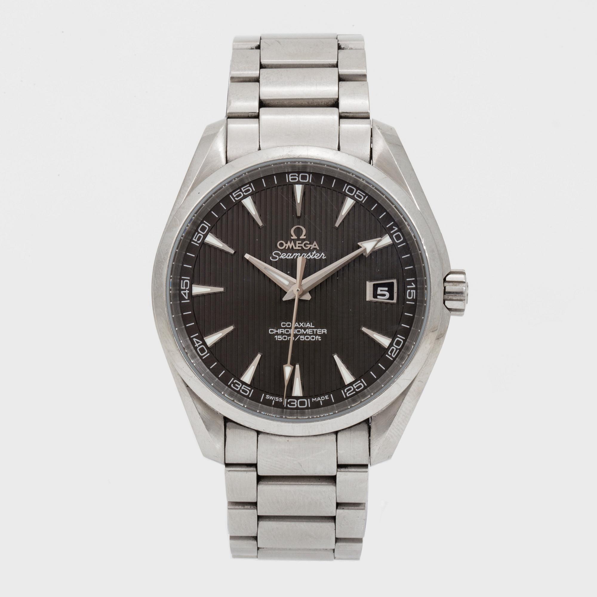 OMEGA, Seamaster (150m/500ft), Aqua Terra 150M, Chronometer, wristwatch 41,5 mm,