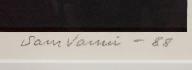 SAM VANNI, serigrafi, T.P. sign. och dat. -88.