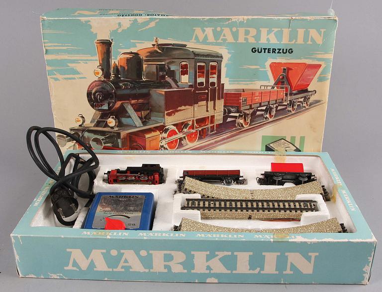 PARTI TÅGLEKSAKER, Märklin,  i originalkartong.