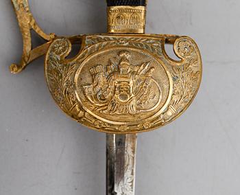 ÄMBETSMANNAVÄRJA, märkt München, 1800-tal.