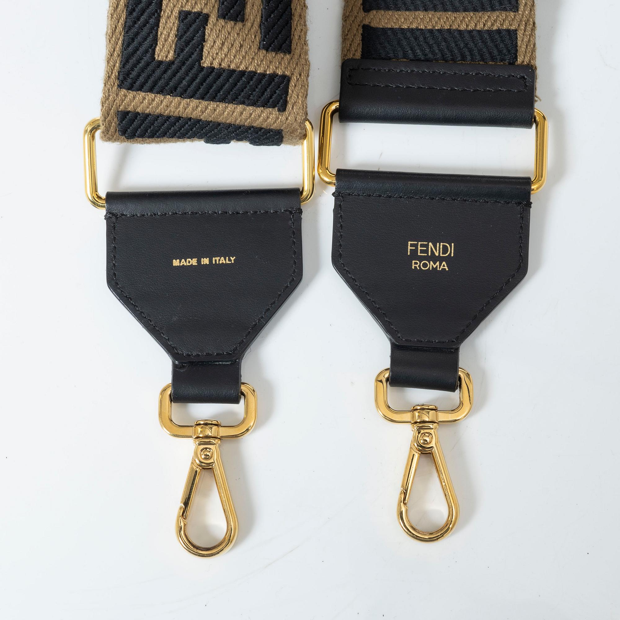 Fendi, axelremmar, 2 st.