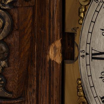 A mantle clock, Lenzkirch, Germany, late 19th century.