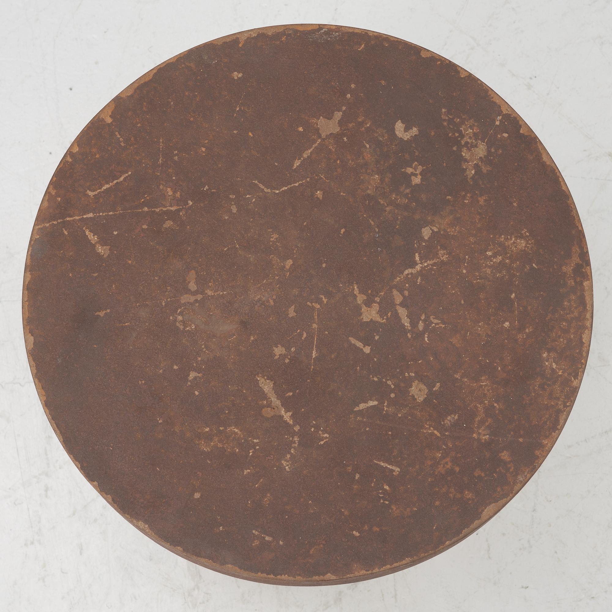 Eva-Lotta Axelsson, a 'Notkate' side table by Nude Ateljé.